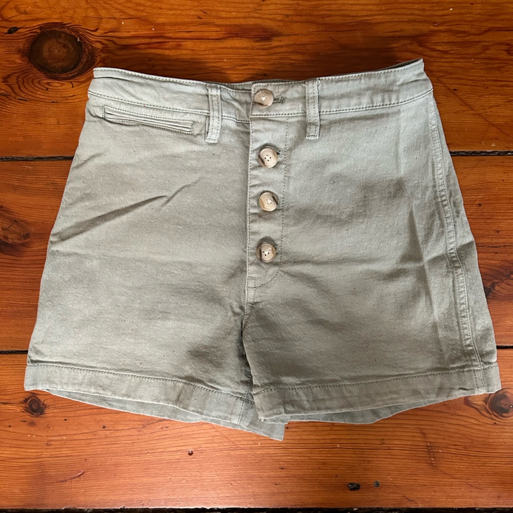 Madewell Button Fly Hi-Rise Shorts